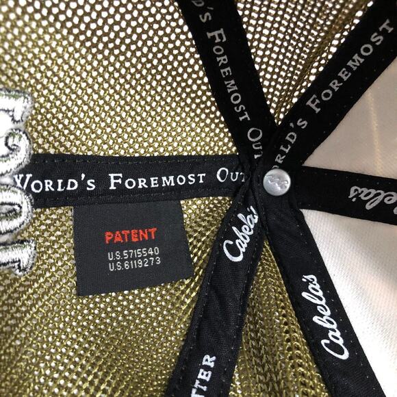 Cabela's Trucker Hat Snapback Camo Mesh Cap One Size Fits All Hunting Vintage - Picture 10 of 11